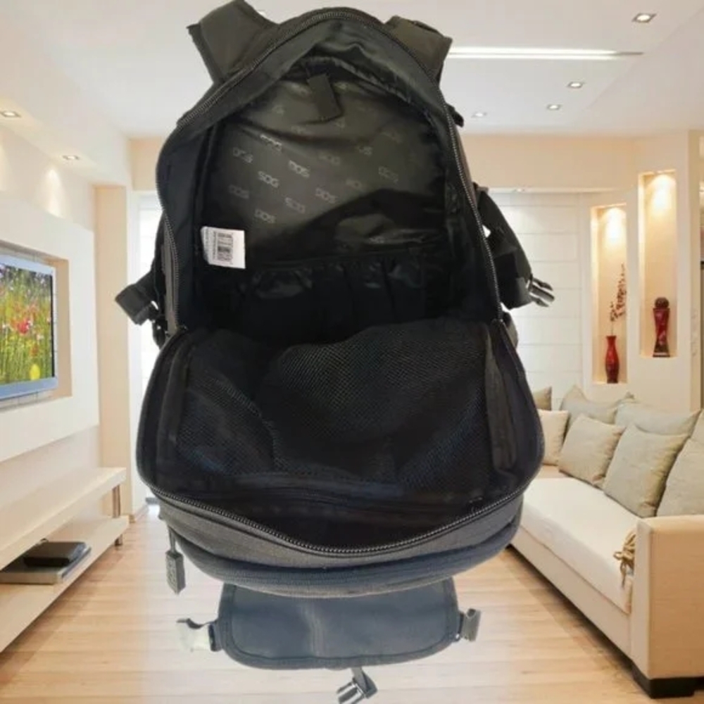 Black Opard Daypack Tactical Backpack men's outdoors urban bug out bag - Picture 10 of 14